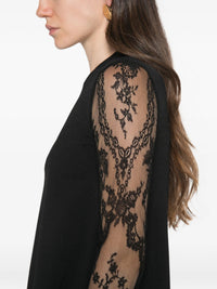VALENTINO GARAVANI Valentino Garavani Women Lace-Sleeve Mini Dress