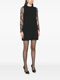VALENTINO GARAVANI Valentino Garavani Women Lace-Sleeve Mini Dress