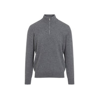 Brunello Cucinelli Half Zip Cashmere Sweater Men