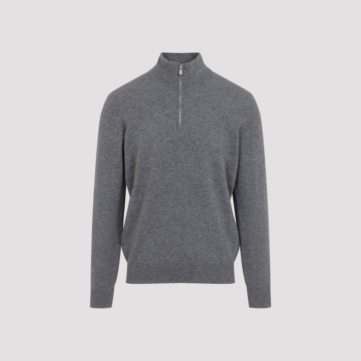 Brunello Cucinelli Half Zip Cashmere Sweater Men