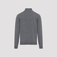Brunello Cucinelli Half Zip Cashmere Sweater Men