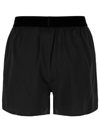 TOM FORD Logo-Waistband Silk Shorts Women