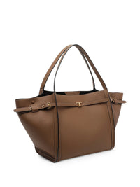 Tod's Women T Signature Medium Shopping Bag In Leather