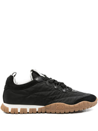 MIUMIU Tyre Technical Fabric And Suede Sneakers Women