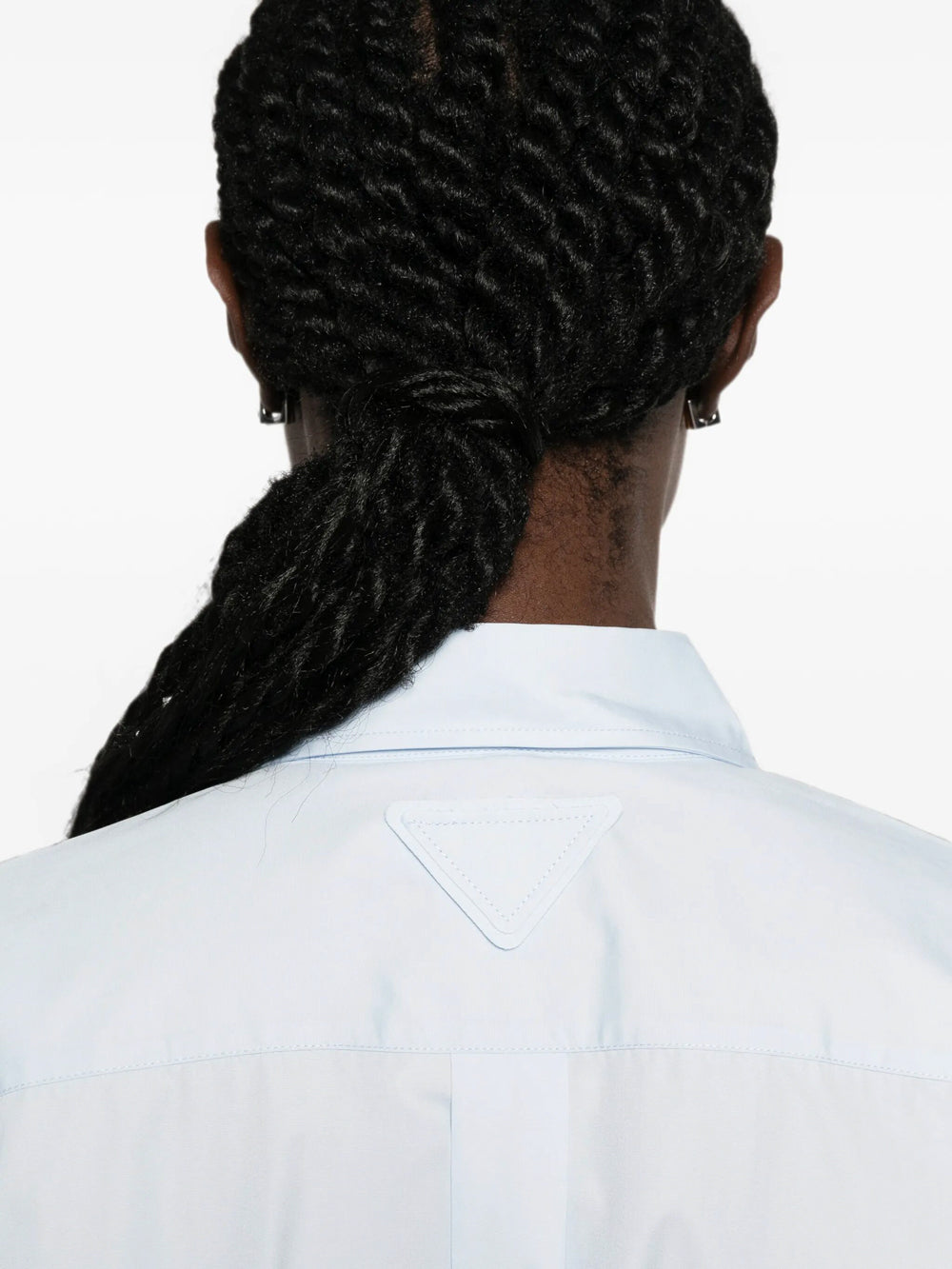 PRADA Prada Women Poplin Shirt With Knot Detail