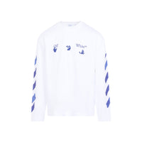 Off-White Bacco Arrow L/S Skate T-Shirt Men