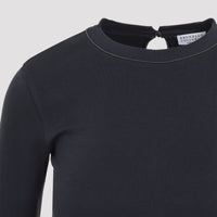 Brunello Cucinelli Rib T-Shirt Women