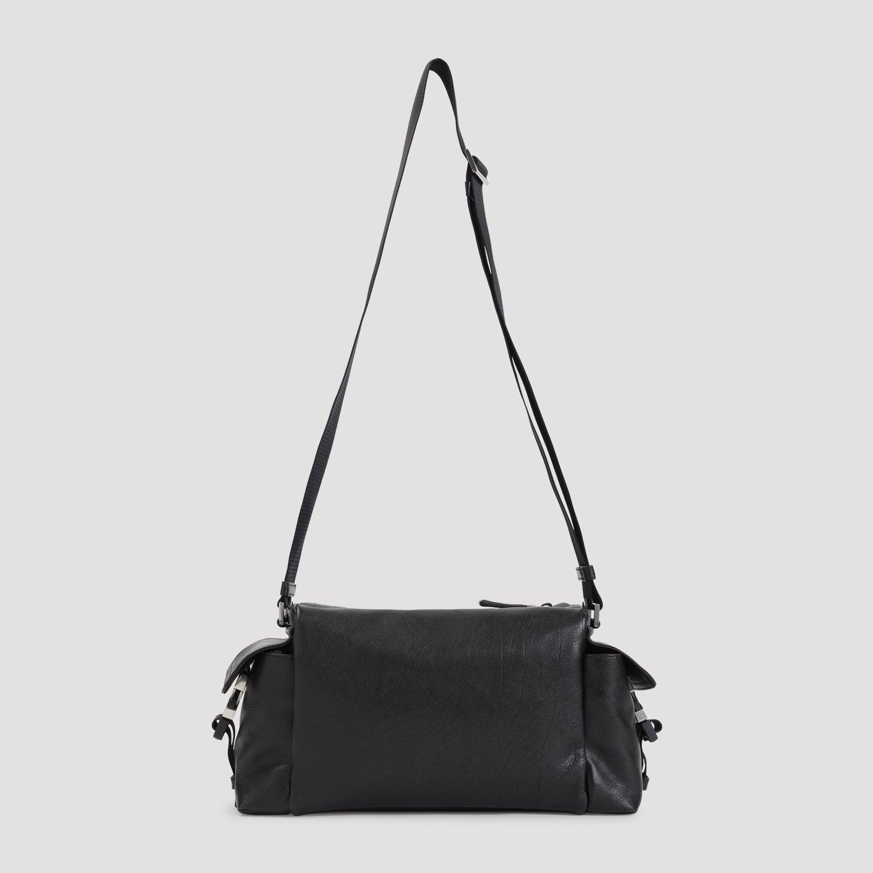 PRADA Prada Leather Bandoliera Bag Unisex