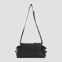 PRADA Prada Leather Bandoliera Bag Unisex