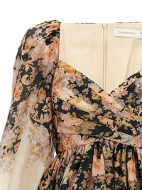 Zimmermann Women 'Illustration Draped Mini' Dress