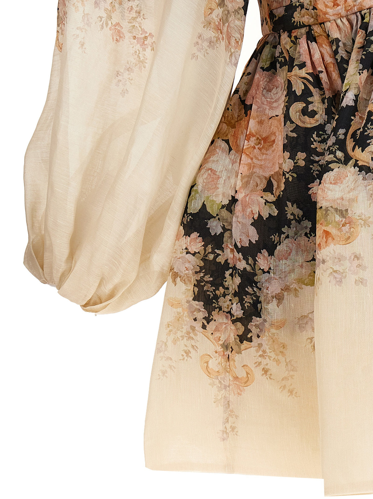 Zimmermann Women 'Illustration Draped Mini' Dress