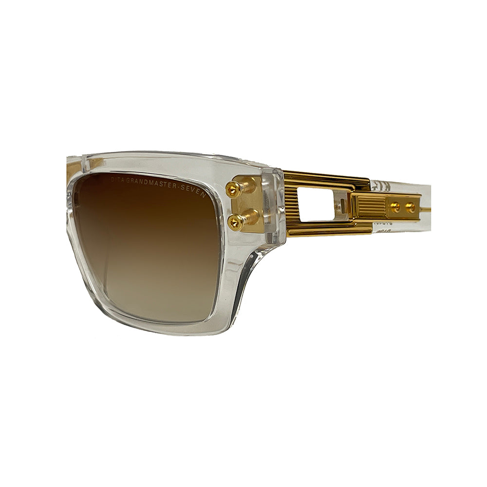 GRANDMASTER-SEVEN DT DTS407-A-02 Unisex Rectangle Sunglasses