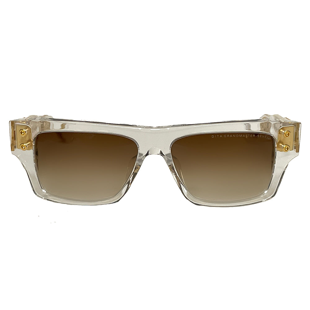 GRANDMASTER-SEVEN DT DTS407-A-02 Unisex Rectangle Sunglasses