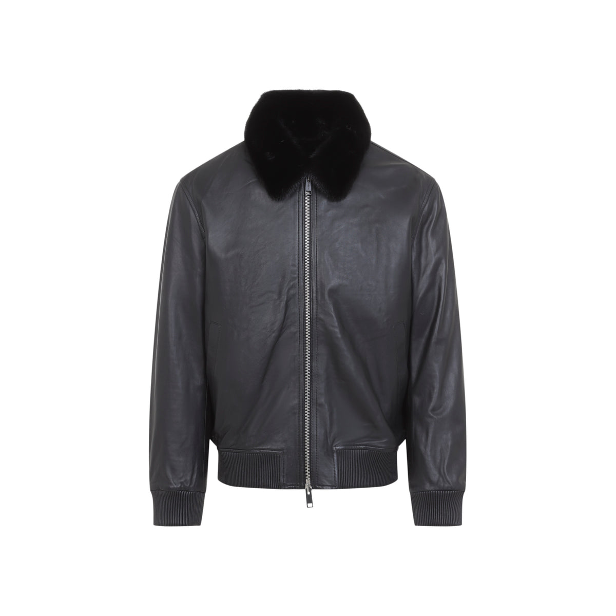 Yves Salomon Leather Jacket Men