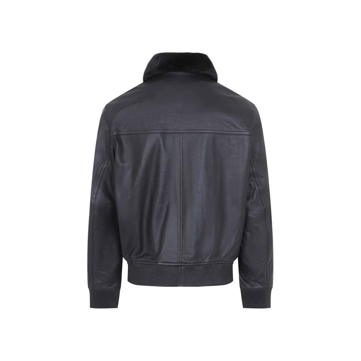 Yves Salomon Leather Jacket Men