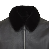 Yves Salomon Leather Jacket Men