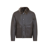 YVES SALOMON Yves Salomon Leather Jacket Men