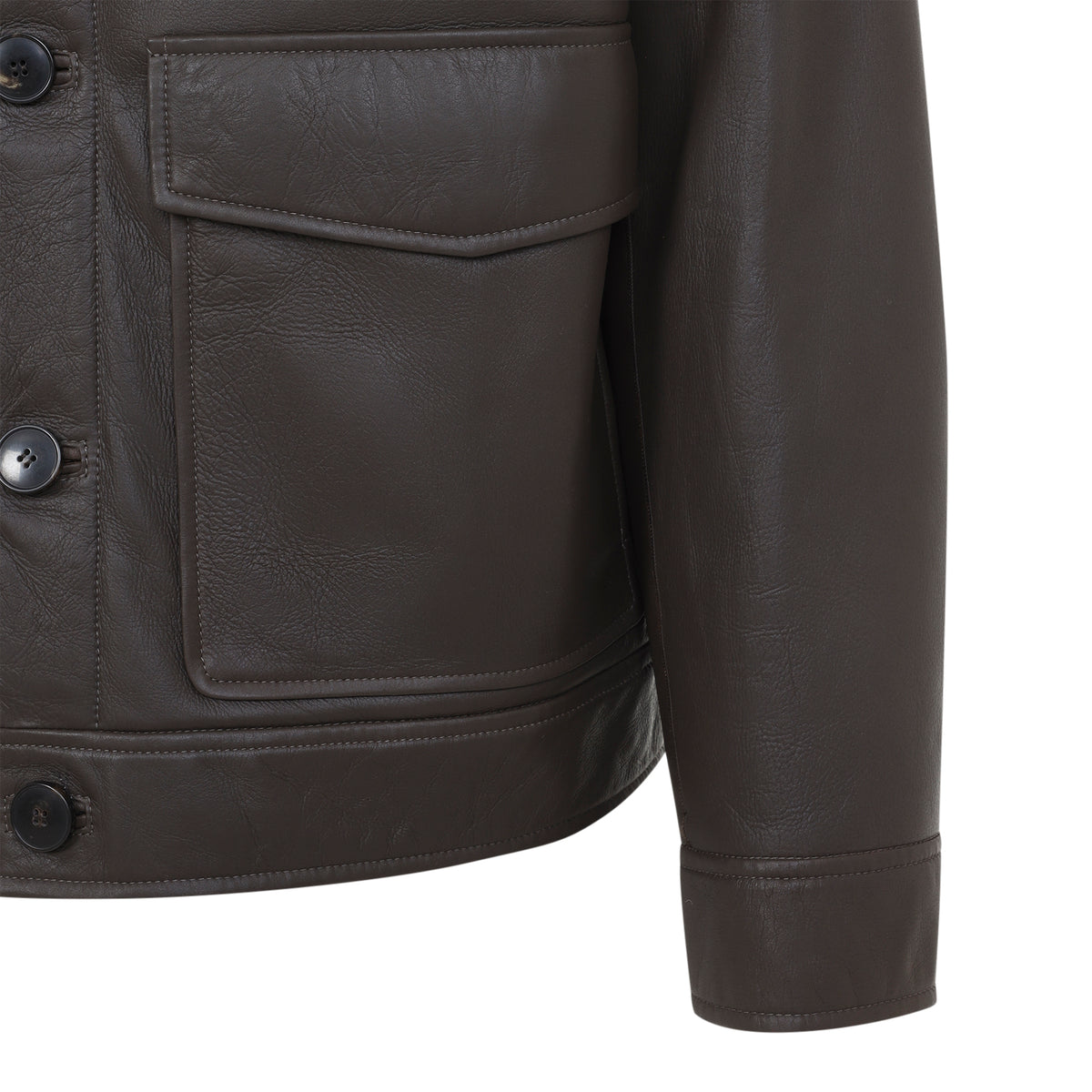 YVES SALOMON Yves Salomon Leather Jacket Men