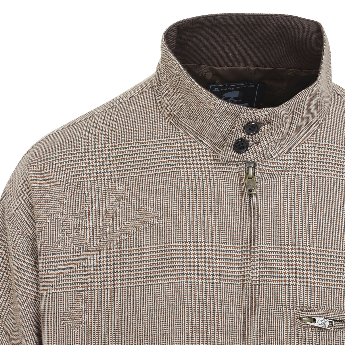 Mastermind Japan Check Harrington Jacket Men