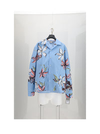 DIOR HOMME Dior Homme Men Dior Riviera Camicia Azzurra