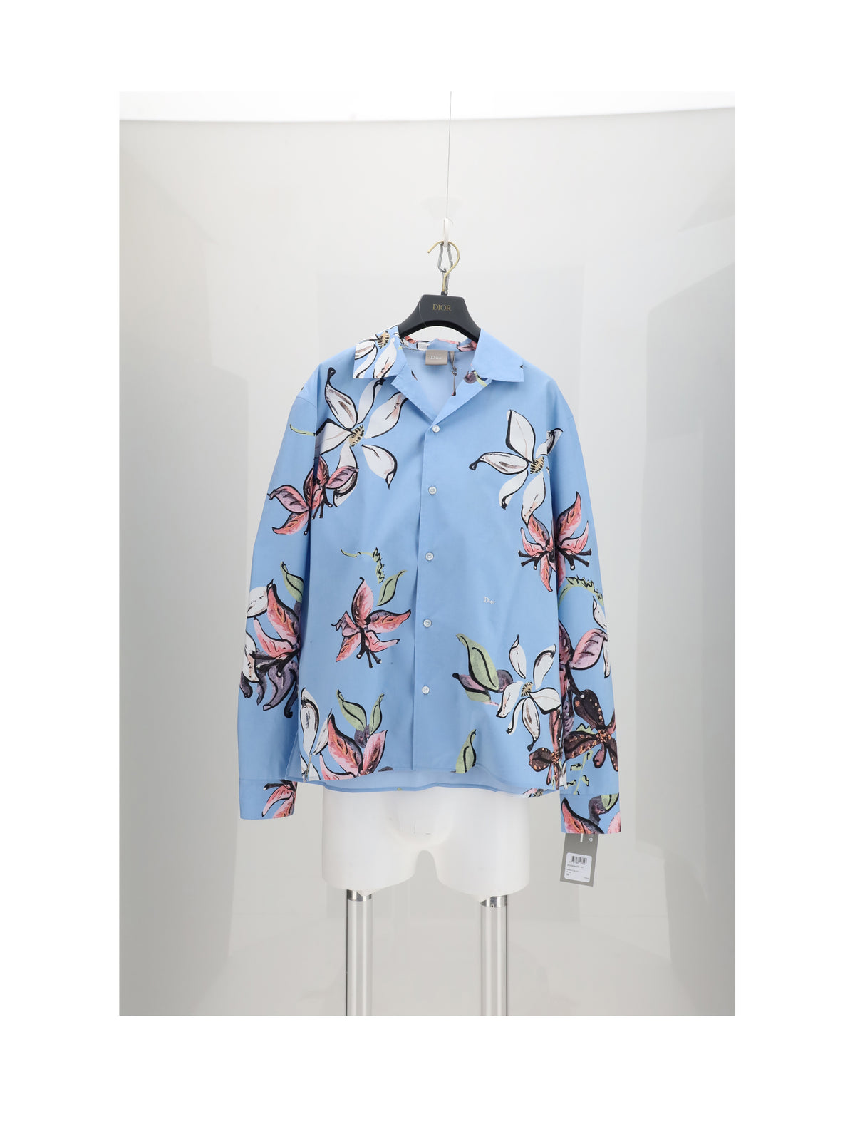 DIOR HOMME Dior Homme Men Dior Riviera Camicia Azzurra