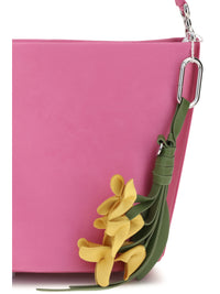 SELF-PORTRAIT Self-Portrait Women Satin Bucket Bag