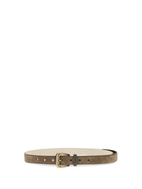 BRUNELLO CUCINELLI Brunello Cucinelli Women Suede Belt With Monili Detail