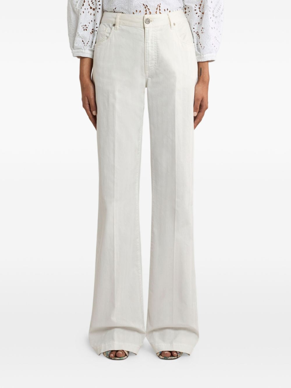 Etro Women White Jeans