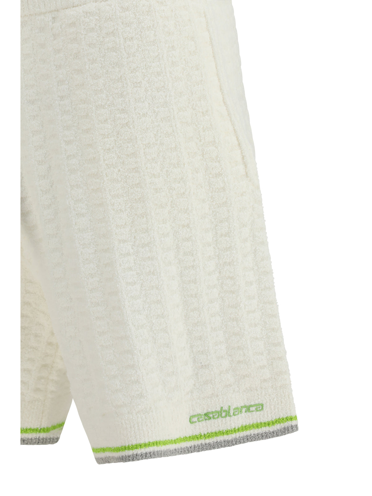 CASABLANCA Casablanca Men Tennis Bouclé Shorts