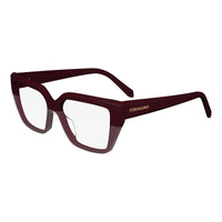 Salvatore Ferragamo Salvatore Ferragamo Sunglasses Square Full Rim, BURGUNDY Frame and Clear demo lens Lens SF2971601