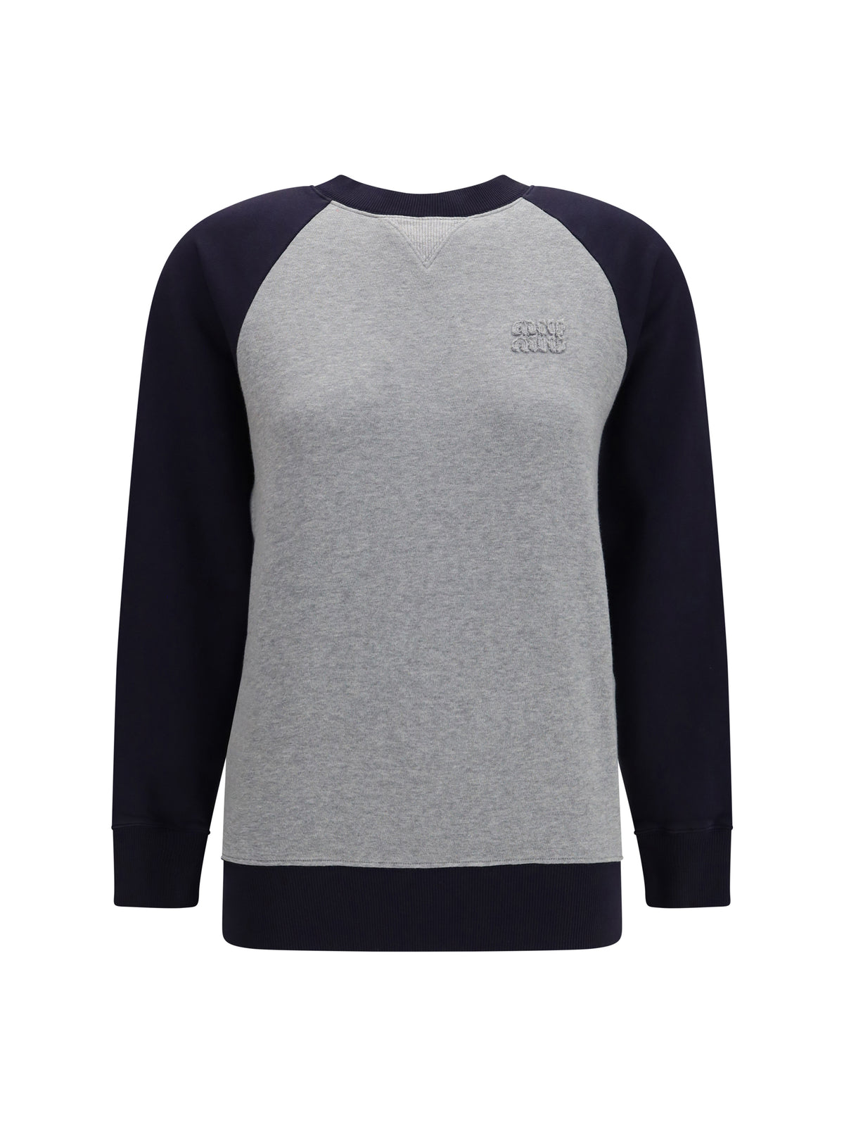 MIU MIU Miu Miu Women Bicolor Crewneck Sweatshirt