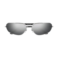 Balenciaga Sunglasses Geometric Full Rim, Grey Frame and Grey Lens BB0245S001