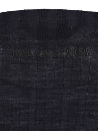 Balenciaga Women Ribbed Knit Sweater