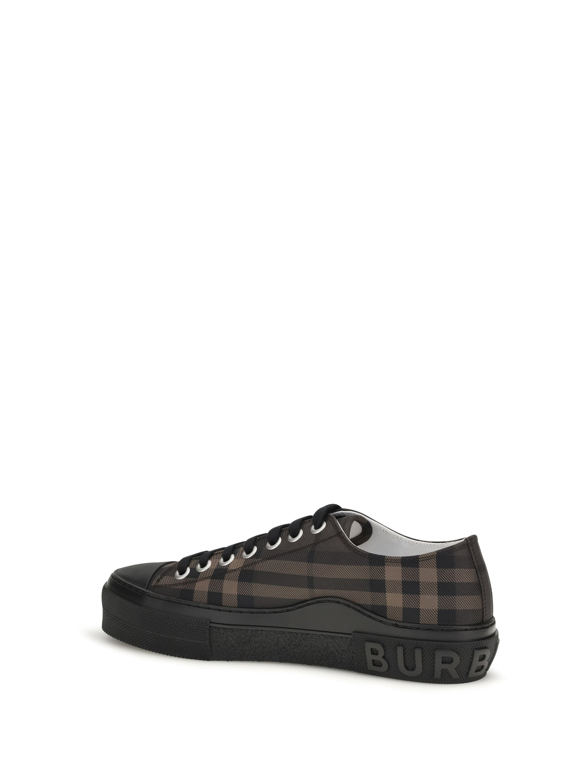 Burberry Men Jack Check Nylon-Blend Sneakers