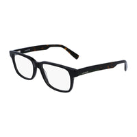 Lacoste Eyeglasses Rectangle Full Rim, Black Frame and Clear Demo Lenses Lens L2910001