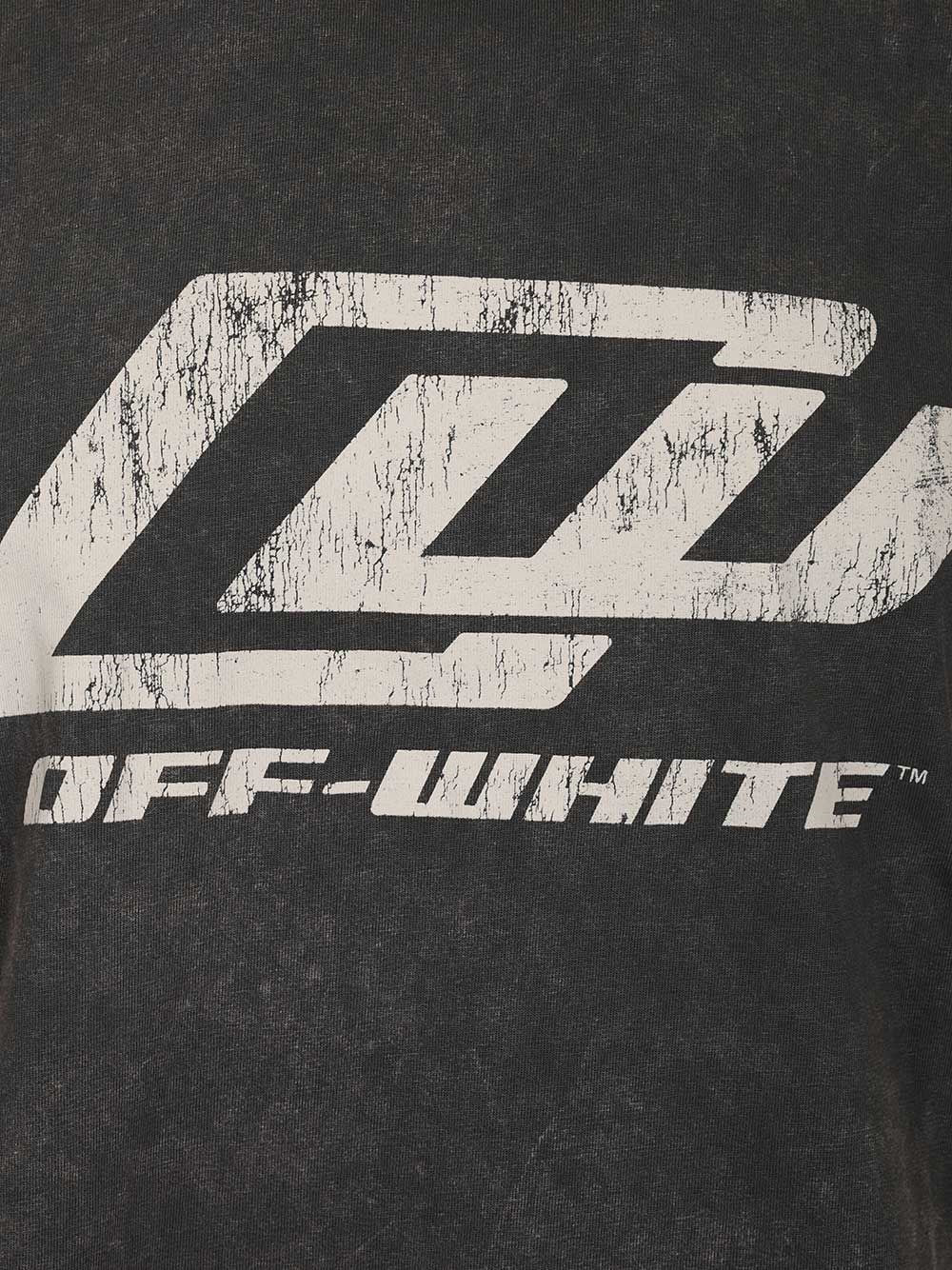 Off-white Off-White Men Racing Skate T-Shirt