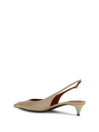 Valentino Garavani Women Vlogo Signature Kitten-Heel Slingback Pumps