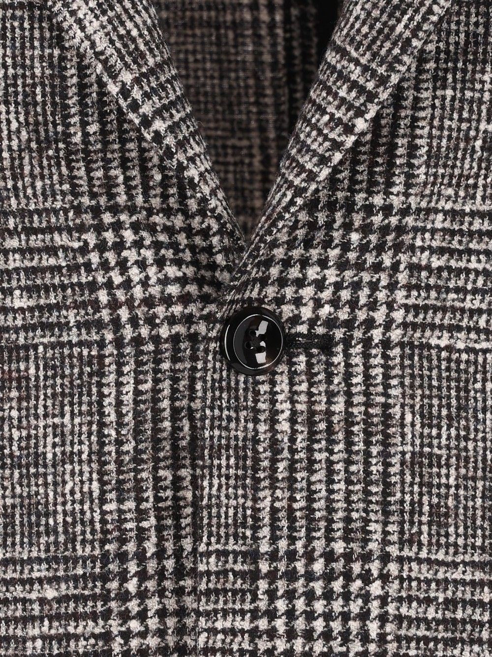 Tagliatore Tagliatore Men Prince Of Wales Alpaca Blazer