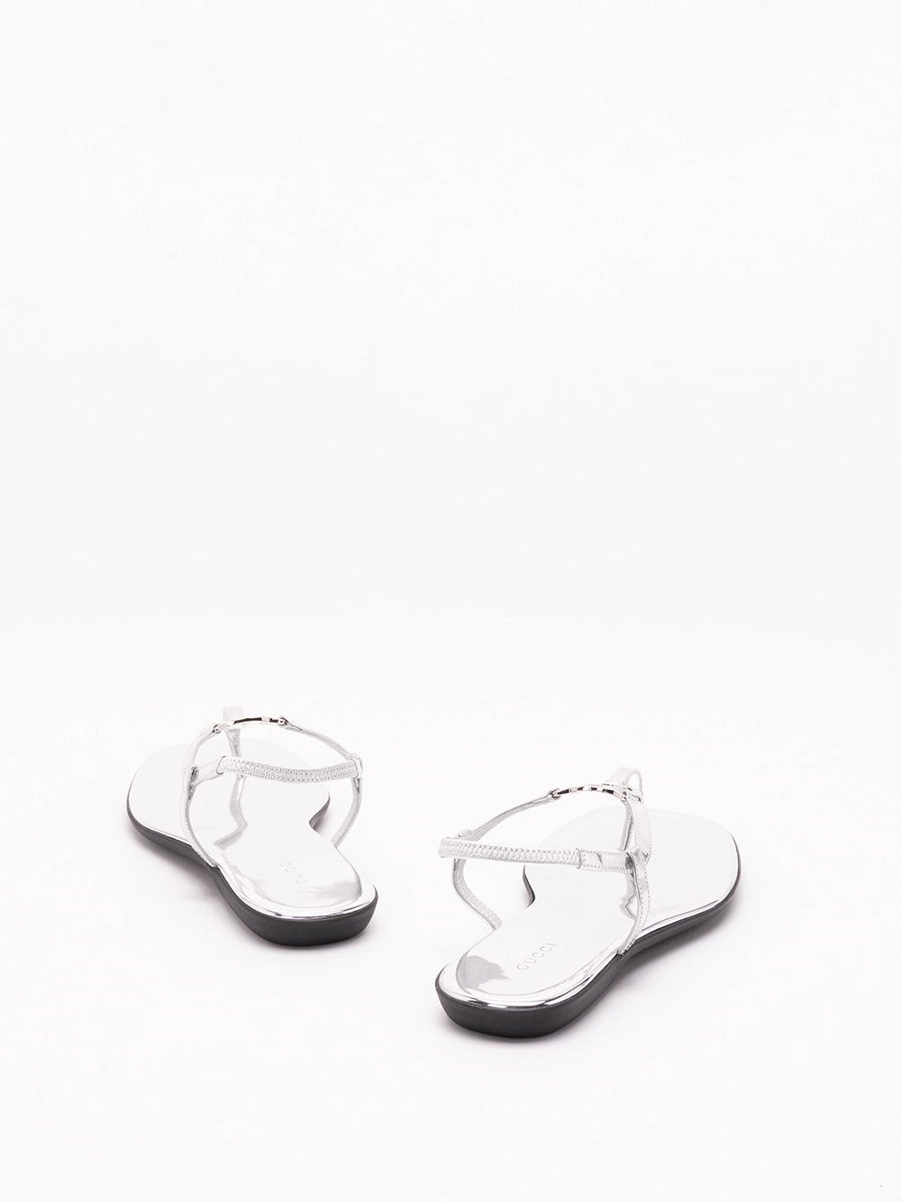 Gucci Women Thong Sandal With Interlocking G