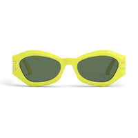Dior Sunglasses Cat Eye Full Rim, Shiny Fuchsia Frame and Green Lens DIORSIGNATUREB1U73C0