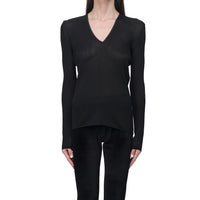Tom Ford Tom Ford Sheer Fine-Ribbed Top Women