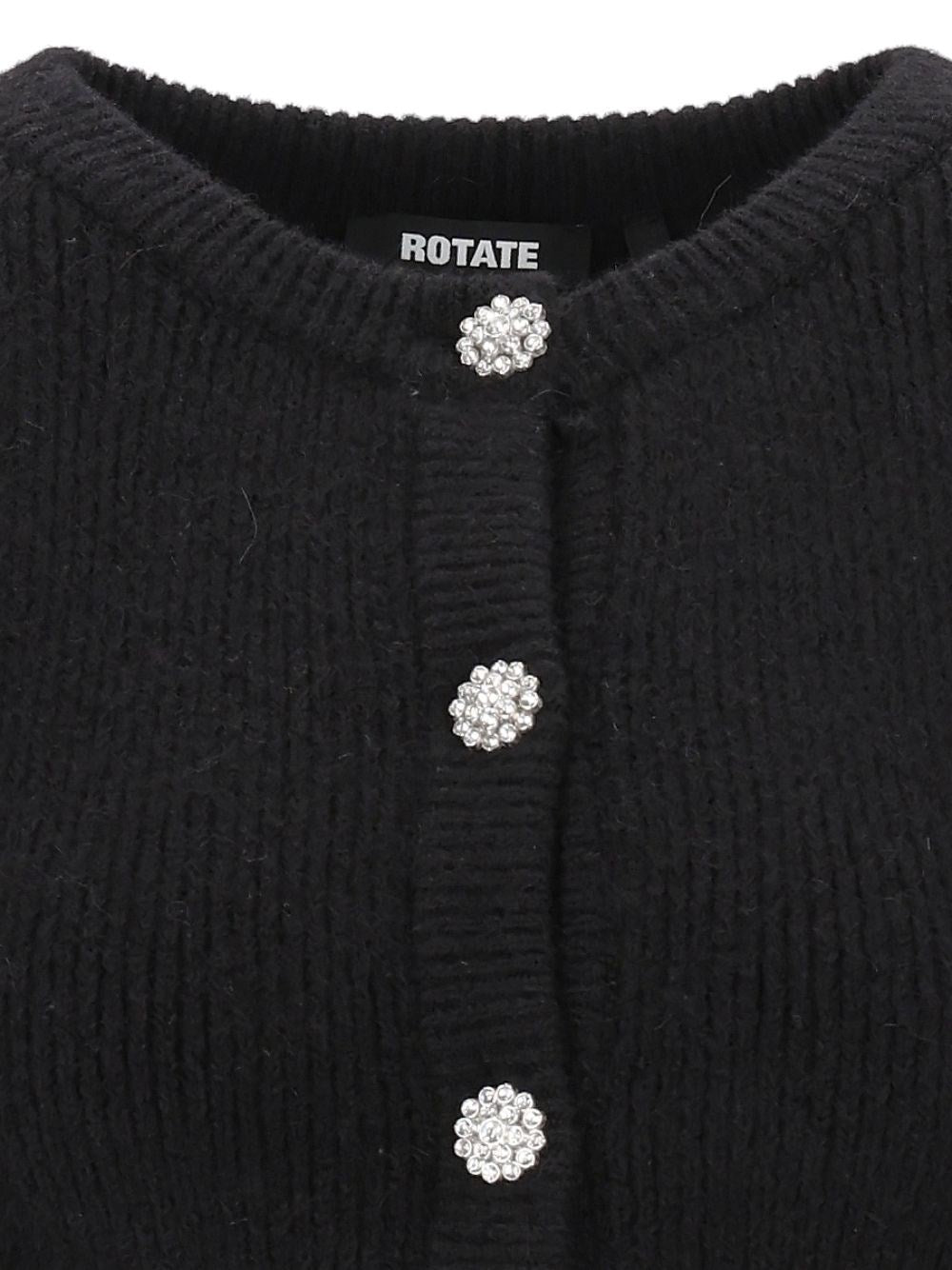Rotate Rotate Women Jewelled-Button Cardigan