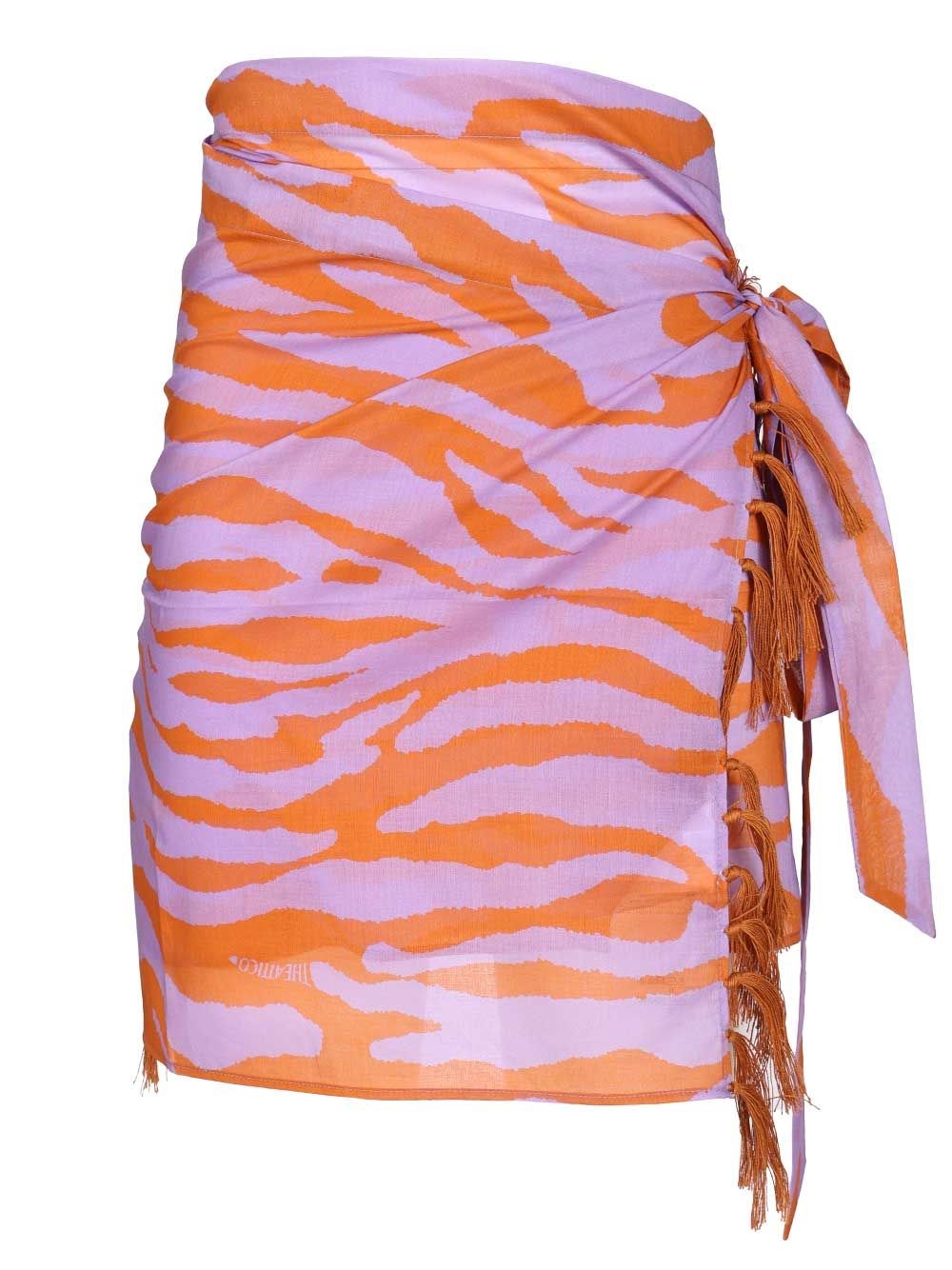 The Attico Women Animalier Pareo