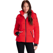 Womens Quilted Insulated Puffer Jacket