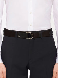 PRADA Prada Men Woven Re-Nylon Belt