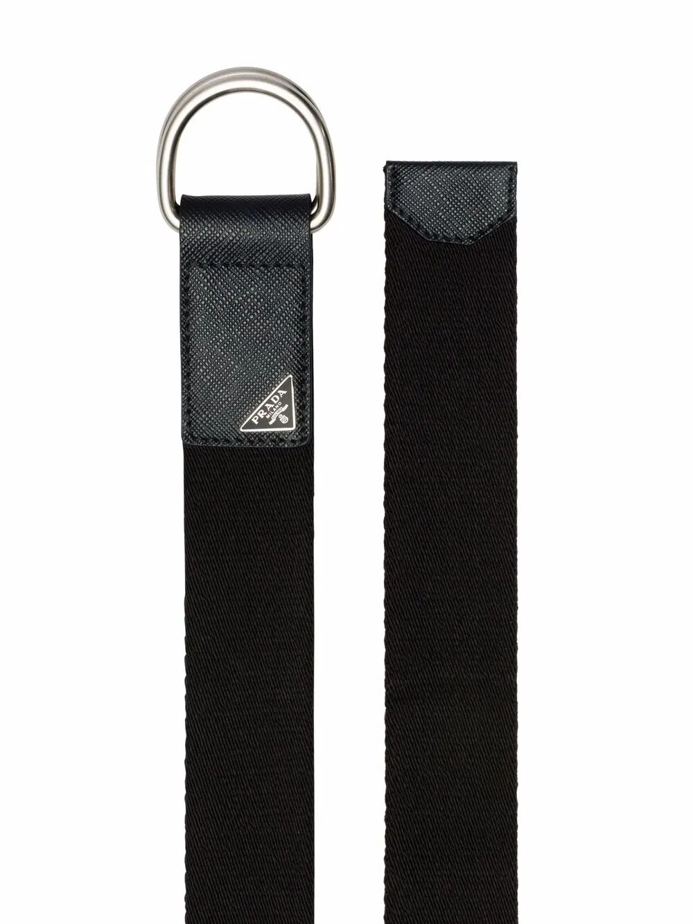 PRADA Prada Men Woven Re-Nylon Belt