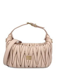 Miu Miu Women Matelassé Nappa Leather Pouch