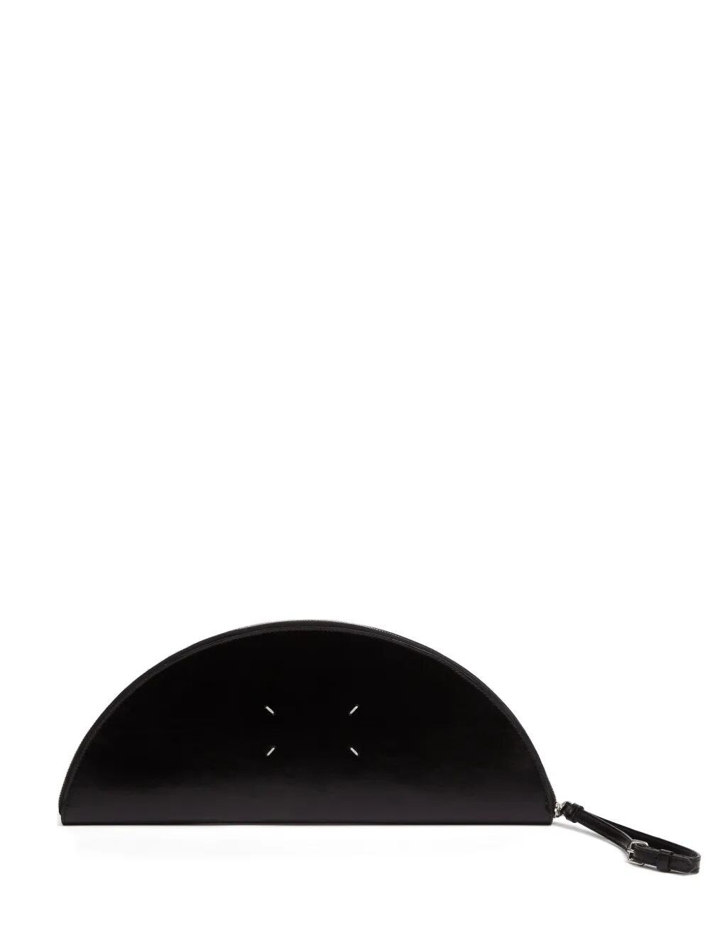 MAISON MARTIN MARGIELA Big Halfmoon Leather Pouch Women
