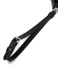 Maison Margiela Women Big Halfmoon Leather Pouch