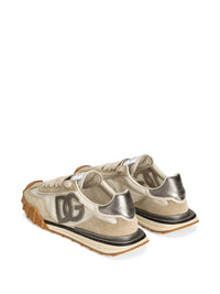 Dolce & Gabbana Men Dg Athletic Fabric And Suede Sneakers